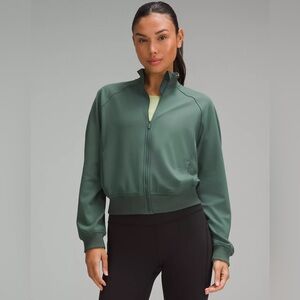 Luluemon Wunder Train Track Jacket - Dark Forest